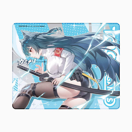 ガラス製マウスパッド - 渚渚